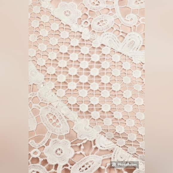 Host Pick Lulus My Dearest White Lace Short Sleeve Mini Dress - Picture 5 of 14